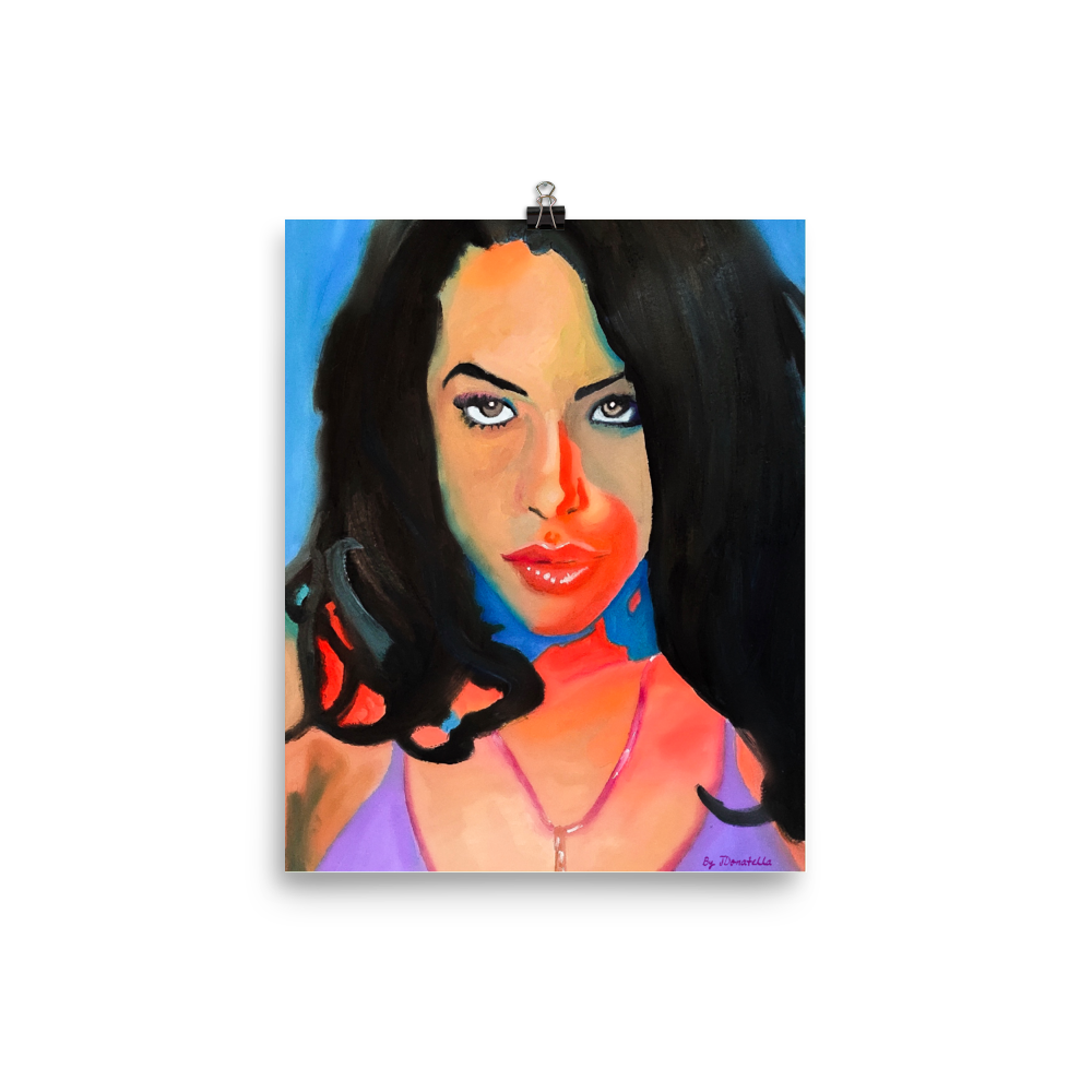 Aaliyah Poster